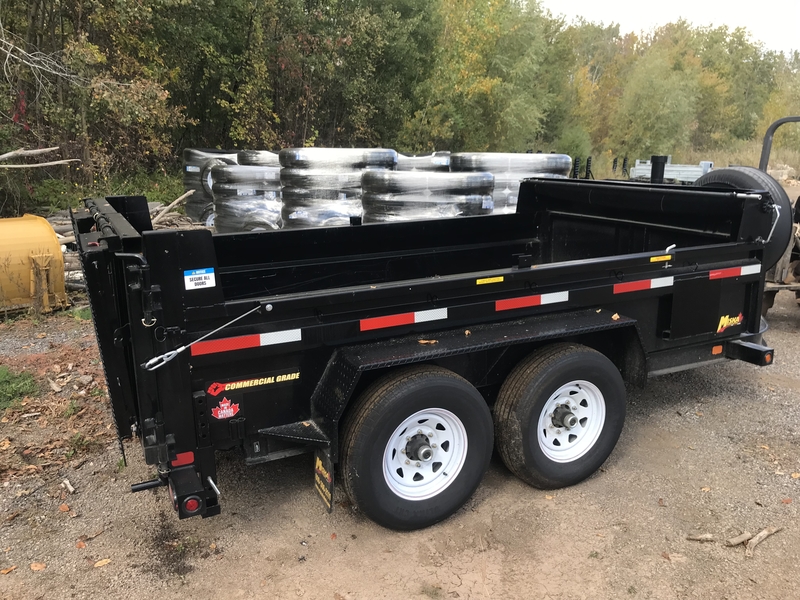 Cargo, Utility Trailers  2024 Miska 7 Ton Contractor Dump Trailer Photo